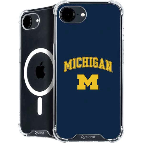University of Michigan M iPhone 16e MagSafe Case