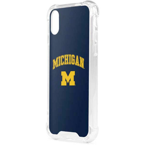 University of Michigan M iPhone XS Clear Case