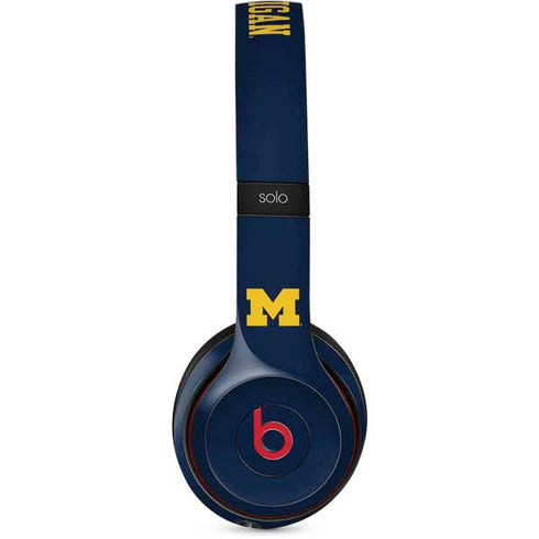 Michigan M Logo Beats Solo 3 Wireless Skin