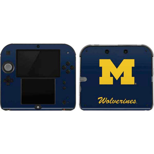 University of Michigan M Logo Bold Nintendo Skins