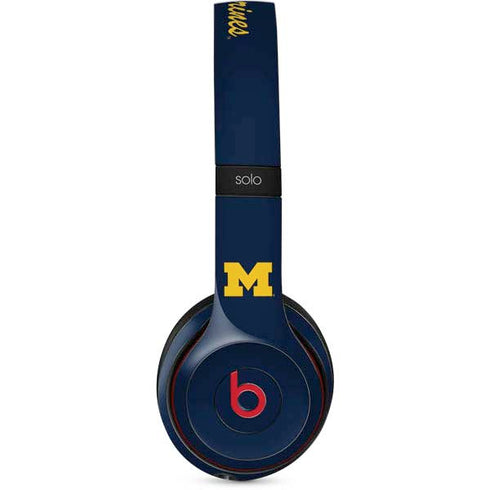 Michigan M Logo Bold Beats Solo 3 Wireless Skin