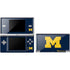 University of Michigan M Logo Bold Nintendo Skins