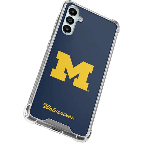 University of Michigan M Logo Bold Galaxy A14 5G Clear Case