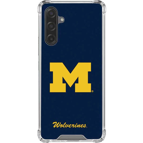 University of Michigan M Logo Bold Galaxy A17 Clear Case