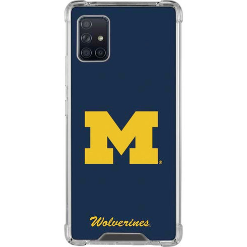 University of Michigan M Logo Bold Galaxy A51 5G Clear Case