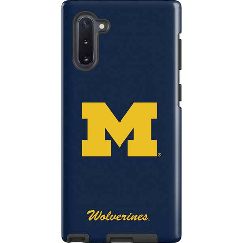 University of Michigan M Logo Bold Galaxy Cases