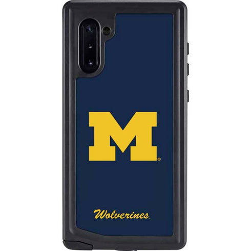 University of Michigan M Logo Bold Galaxy Cases