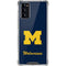University of Michigan M Logo Bold Galaxy Note20 5G Clear Case
