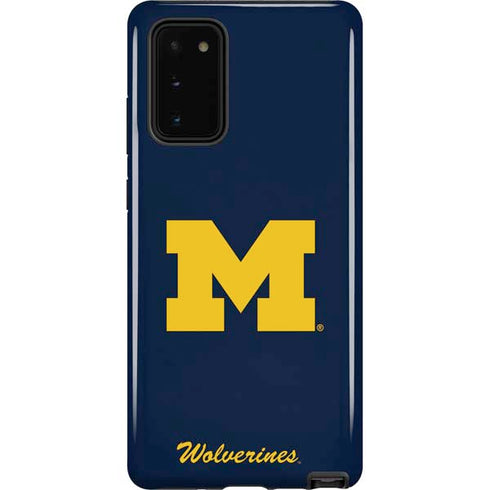 University of Michigan M Logo Bold Galaxy Note20 5G Pro Case