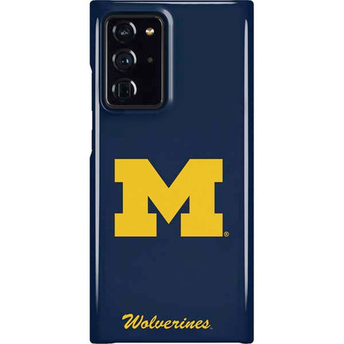 University of Michigan M Logo Bold Galaxy Cases