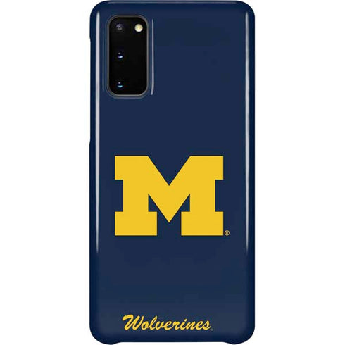 University of Michigan M Logo Bold Galaxy S20 Lite Case