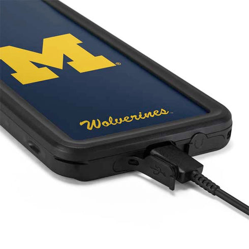 University of Michigan M Logo Bold Galaxy S20 Waterproof Case