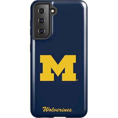 University of Michigan M Logo Bold Galaxy S21 5G Pro Case