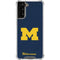 University of Michigan M Logo Bold Galaxy S21 FE Clear Case