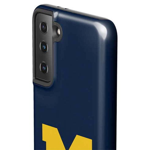 University of Michigan M Logo Bold Galaxy S21 FE Pro Case