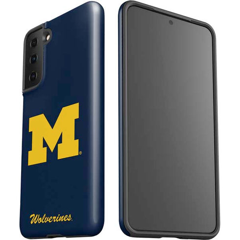 University of Michigan M Logo Bold Galaxy S21 FE Pro Case