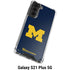 University of Michigan M Logo Bold Galaxy S21 Plus 5G Clear Case