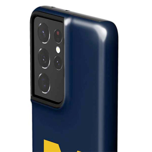 University of Michigan M Logo Bold Galaxy S21 Ultra 5G Pro Case