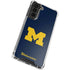 University of Michigan M Logo Bold Galaxy S22 Plus Clear Case