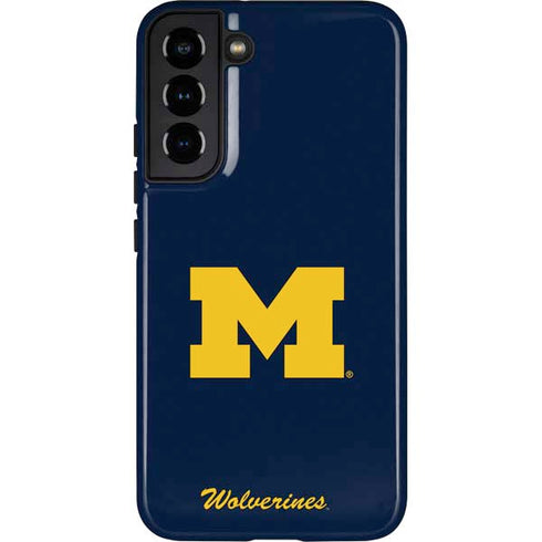 University of Michigan M Logo Bold Galaxy S22 Plus Pro Case