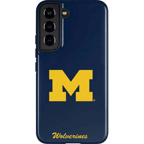 University of Michigan M Logo Bold Galaxy S22 Pro Case