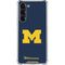 University of Michigan M Logo Bold Galaxy S23 Plus Clear Case