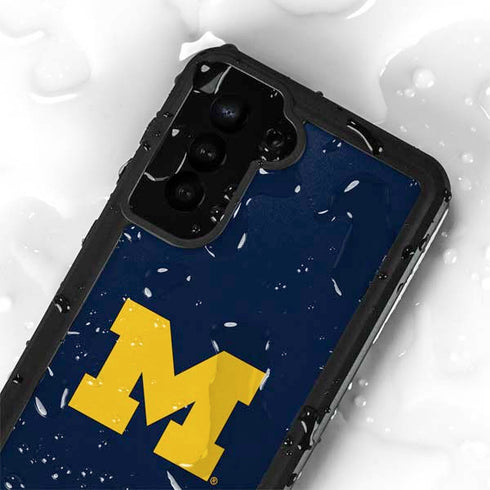 University of Michigan M Logo Bold Galaxy S23 Plus Waterproof Case