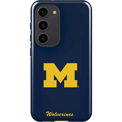University of Michigan M Logo Bold Galaxy S23 Pro Case