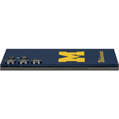 University of Michigan M Logo Bold Galaxy Skins