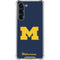 University of Michigan M Logo Bold Galaxy S24 FE Clear Case