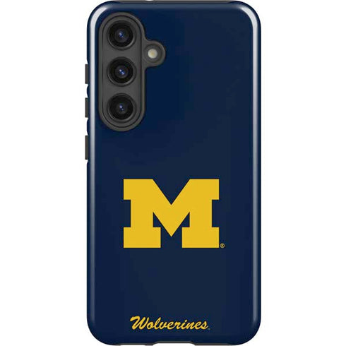University of Michigan M Logo Bold Galaxy S25 Impact Case