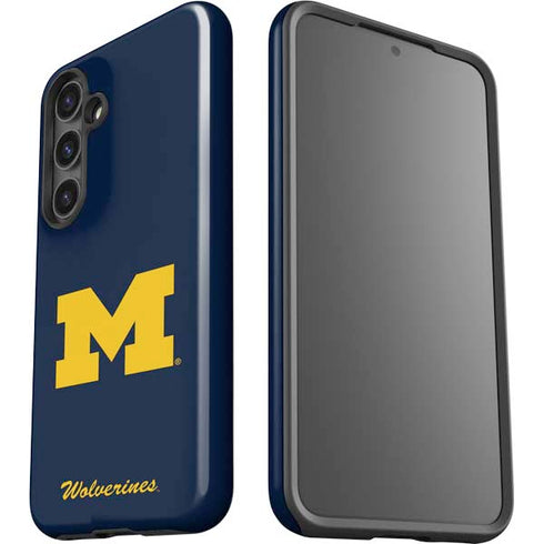 University of Michigan M Logo Bold Galaxy S25 Impact Case