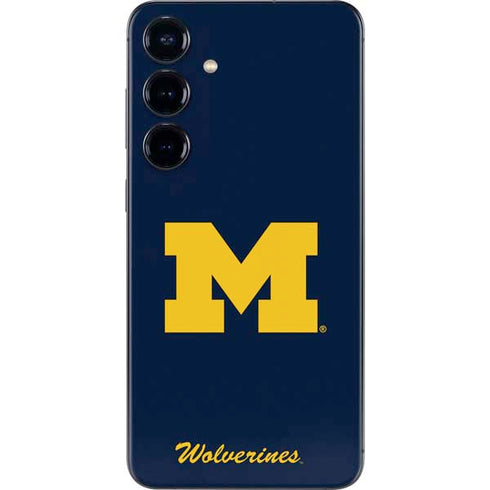 University of Michigan M Logo Bold Galaxy S25 Plus Skin