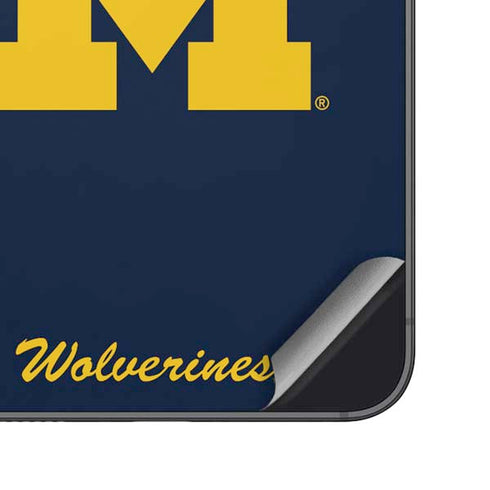 University of Michigan M Logo Bold Galaxy S25 Plus Skin