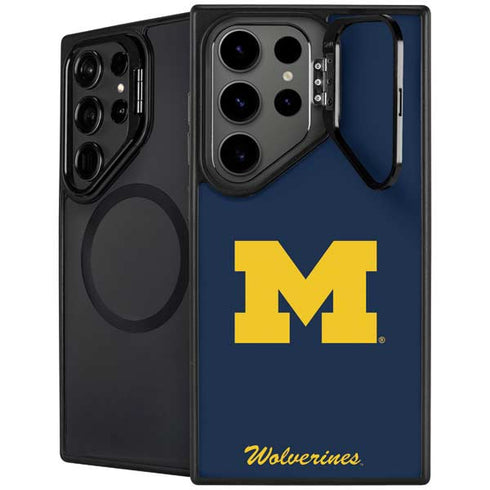 University of Michigan M Logo Bold Galaxy S25 Ultra Kickstand Case