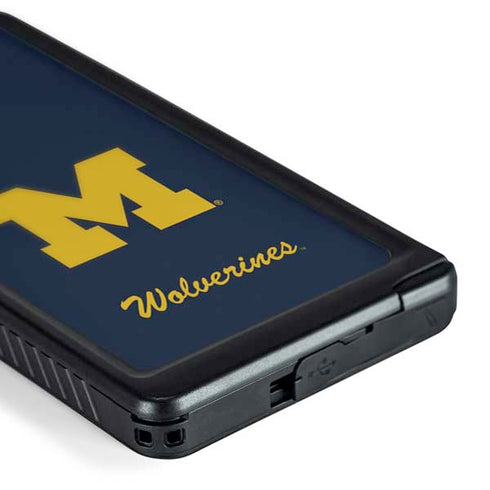 University of Michigan M Logo Bold Galaxy S24 Ultra Waterproof Case