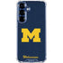 University of Michigan M Logo Bold Galaxy S25 Plus Clear Case