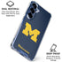 University of Michigan M Logo Bold Galaxy S25 Plus Clear Case