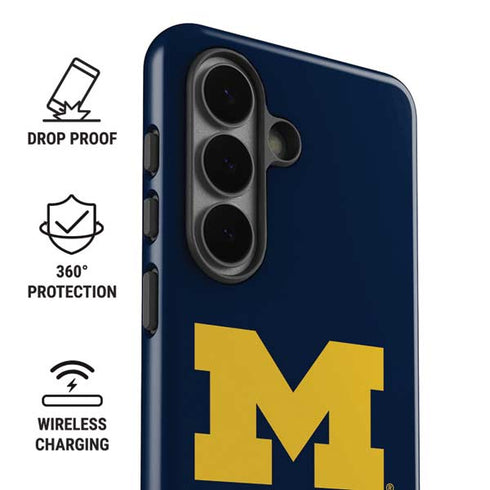 University of Michigan M Logo Bold Galaxy S26 Plus Impact Case
