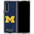 University of Michigan M Logo Bold Galaxy Z Fold4 5G Clear Case