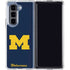 University of Michigan M Logo Bold Galaxy Z Fold5 5G Clear Case