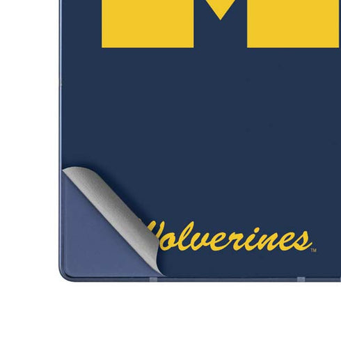 University of Michigan M Logo Bold Galaxy Z Fold6 Skin