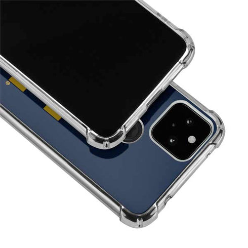 University of Michigan M Logo Bold Google Pixel 5 Clear Case