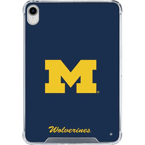 University of Michigan M Logo Bold iPad 11th Gen (2025) Clear Case