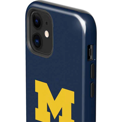University of Michigan M Logo Bold iPhone 12 Impact Case