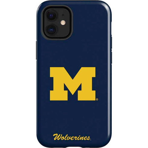 University of Michigan M Logo Bold iPhone 12 Mini Impact Case