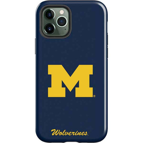 University of Michigan M Logo Bold iPhone 12 Pro Impact Case