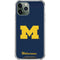 University of Michigan M Logo Bold iPhone 12 Pro Max Clear Case