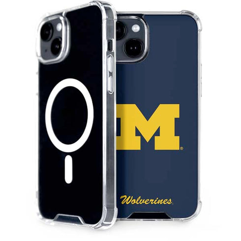 University of Michigan M Logo Bold iPhone 13 MagSafe Case