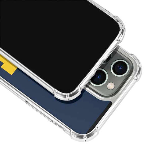 University of Michigan M Logo Bold iPhone 13 Pro Clear Case